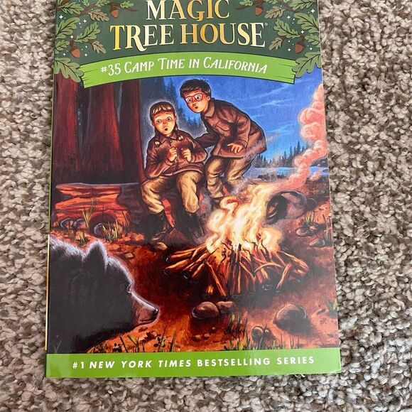 Magic Tree House #35: Camp Time in California by Mary Pope Osborne - Picture 1 of 2